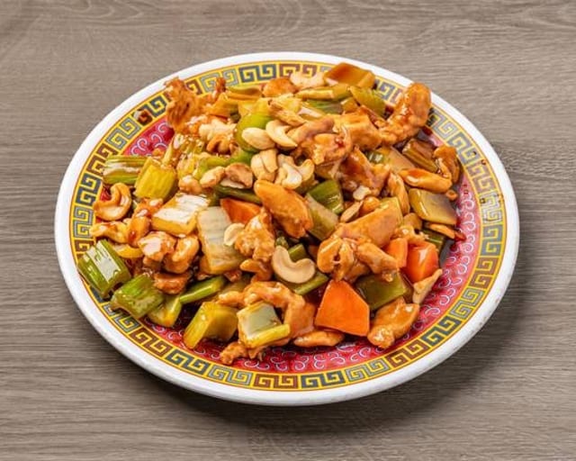 Cashew Chicken.